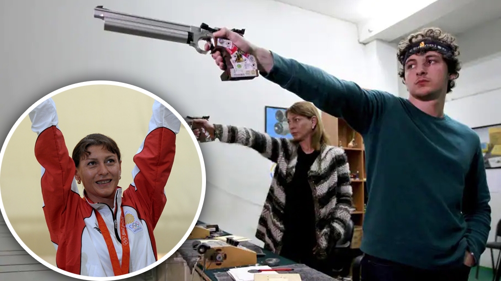 52歲格魯吉亞女射擊手9度參戰奧運