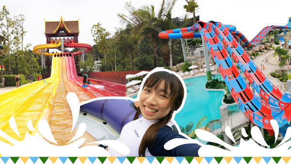 布吉最大水上樂園Andamanda Phuket 25項遊樂設施/全亞洲最長滑水梯/3米人造浪