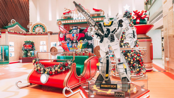 經典機械人現身 德福廣場變身聖誕機械工場