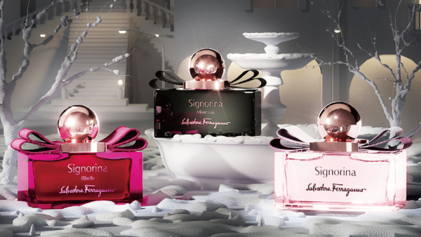 FERRAGAMO全新聖誕系列 Signorina香水向時尚女性致敬  限量禮盒珠寶包裝夠精緻