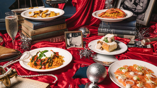 人氣手工意粉店「Pici」推出聖誕限定菜式   番茄芝士開心果青醬細扁麵／西西里紅蝦濃汁細麵／意式聖誕蛋糕配栗子忌廉