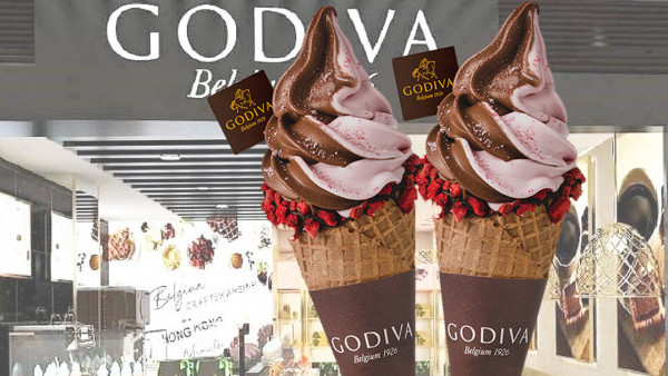 GODIVA買1送1優惠！限定2日 全新士多啤梨巧克力軟雪糕$55兩支