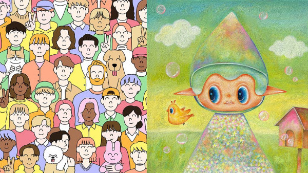 藝術展2023｜上環畫廊舉辦2大免費藝術展！日本插畫家Wakaru個人展+綠色世界主題展（展覽日期、地點一覽）