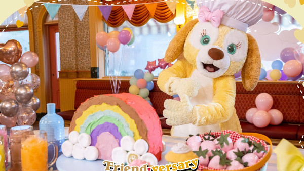 香港迪士尼樂園｜Duffy好友CookieAnn 5周年限定活動！甜品派對/主題精品/繪畫教室