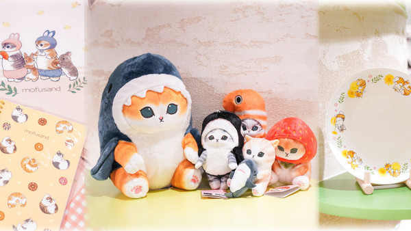 太古好去處｜人氣貓貓mofusand登陸太古城！可愛鯊魚貓公仔+文具/餐具/周邊