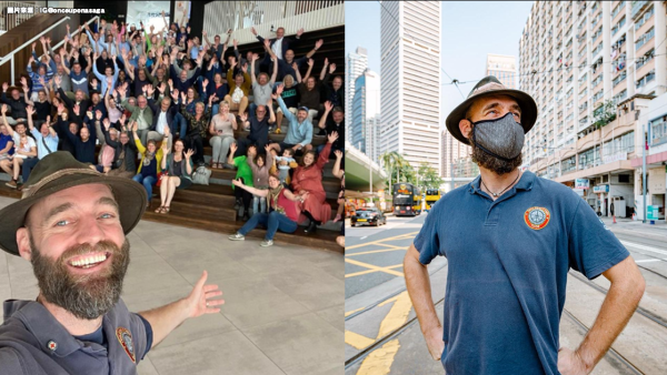 丹麥男不坐飛機環遊世界10年 僅靠4種方法完成！意外逗留香港最耐       