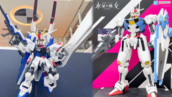 沙田好去處｜新城市廣場BANDAI限定模型展！2米高風靈高達+1米高自由高達/寵物小精靈