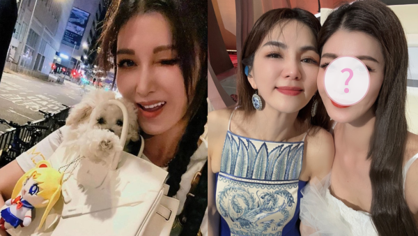李彩華用40萬Hermès手袋裝愛犬！網民焦點放於「極精緻五官」！竟撞樣溫碧霞？