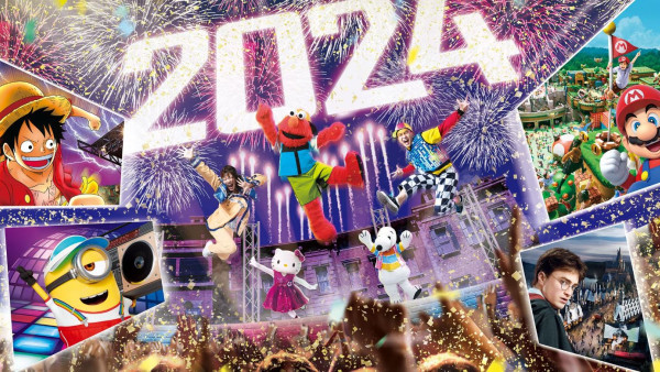 日本環球影城USJ跨年倒數2024回歸！一日限定舞台表演/4千枚煙花夜空綻放/26小時任玩園內設施