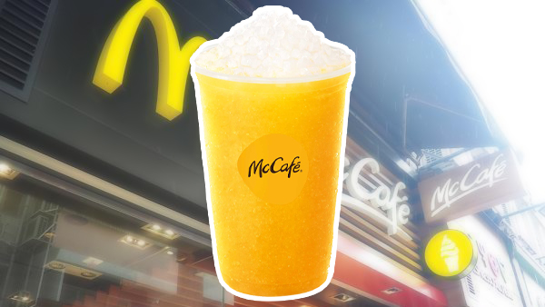 McCafé全新推出濟州柑橘冰雪 ! 果味四溢／綿密口感／粒粒椰果