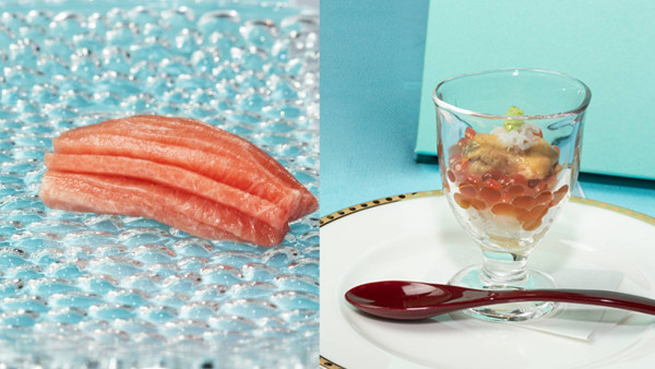 日本旅遊｜東京池袋高級Omakase 配Tiffany餐具 唔洗900港元 即有大拖羅等10件壽司 仲黑毛和牛、海膽丼