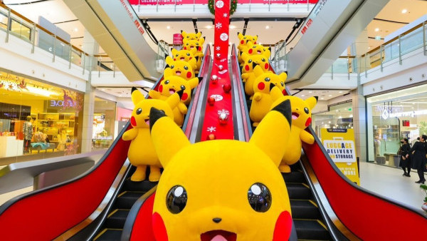 泰國Central World X Pokémon聖誕除夕活動  30隻比卡超巡迴表演／限定精品／見面會時間