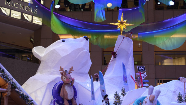 聖誕好去處2023｜置地廣場化身為巨型北極熊雪山！暢玩5米長滑梯+12個冒險體驗 