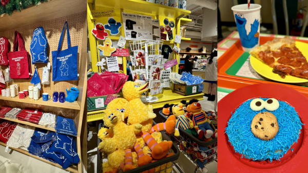 【短線特搜】世界唯一芝麻街官方商店 進駐東京池袋Sunshine City 200款精品 超可愛冬甩