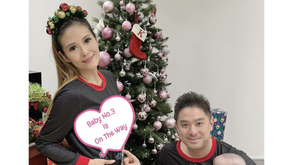 2011年港姐季軍許芷熒宣布懷孕陀第三胎 IG報喜四年抱三：「在我肚裏3個幾月」