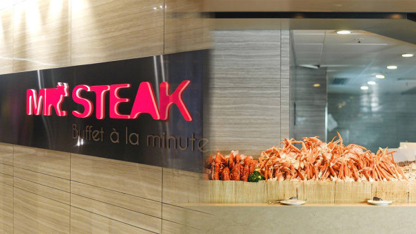 Mr. Steak自助餐1月壽星免費！2小時任食生蠔/長腳蟹/刺身/心太軟
