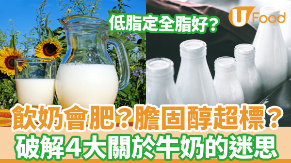 醫生破解喝牛奶4大迷思 越飲越肥？易膽固醇超標？有助長高？