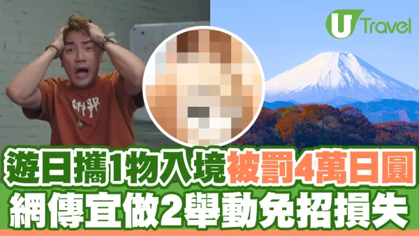 遊日注意！旅客攜1物品入境日本被罰4萬日圓！網傳宜做2個舉動免招損失