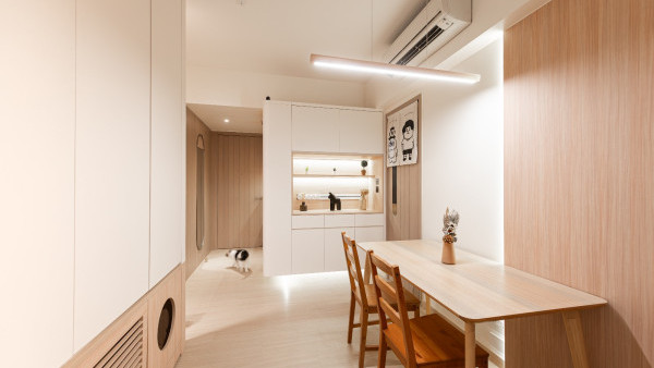 管家王｜廿四孝主人養一狗三貓  4招打造人寵共融日系家居