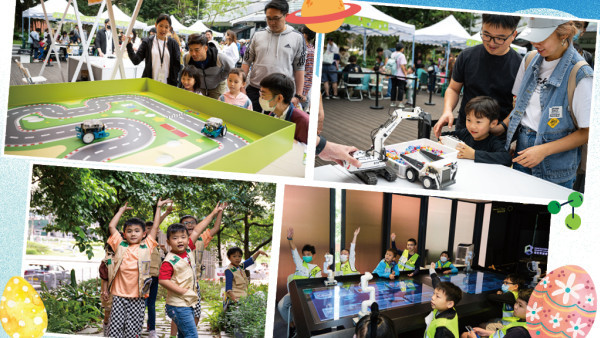 復活節好去處│免費親子活動推介！建造業零碳天地「玩轉復活STEAM零碳派對」 玩遊戲長知識/復活節主題建造工作坊及互動日營/色彩繽紛玻璃裝置打卡/現場Busking聽靚歌