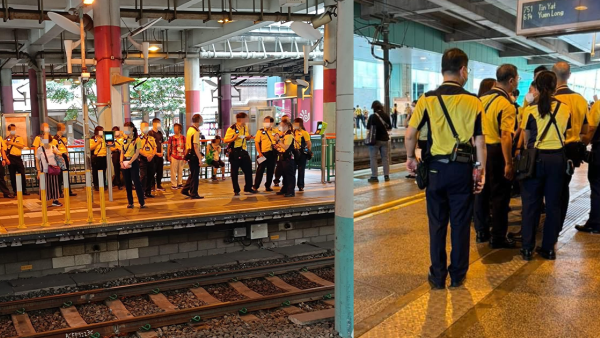 輕鐵大規模查票！屯門兆康站出動逾50名職員居民：未見過咁大陣容