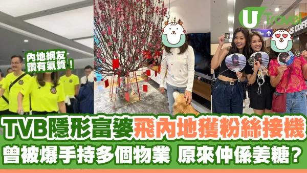 TVB隱形富婆飛內地獲粉絲接機 曾被爆手持多個物業 原來仲係姜糖？