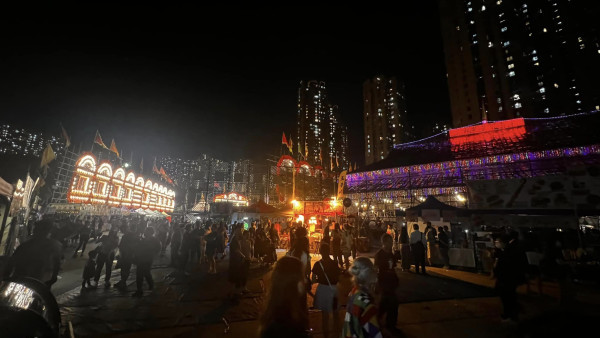 青衣天后寶誕首日局部停電 街坊目擊20分鐘停電5次？有攤檔提早收工