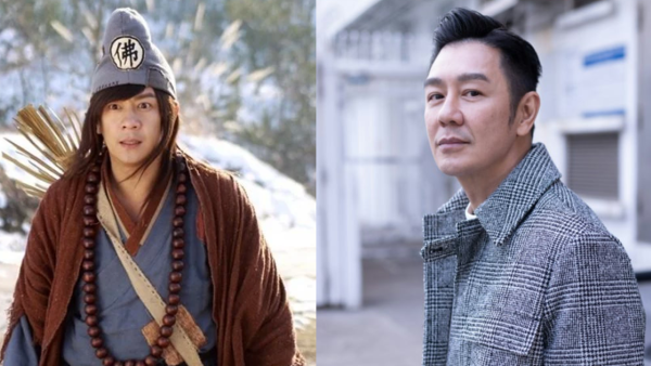 54歲前TVB小生去拜神撐住拐杖上山！全身LV名牌被認錯呢位男星？