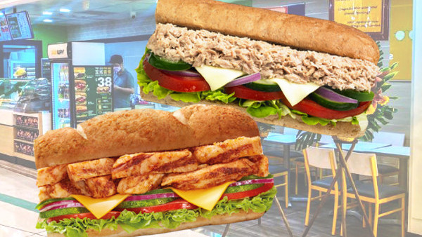 Subway指定分店快閃優惠！潛艇堡/沙律/卷餅買一送一