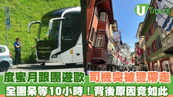 度蜜月跟團遊瑞士司機突被警帶走 全團呆等10小時！背後原因竟如此