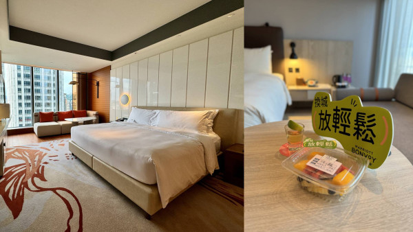 短線特搜｜台灣萬豪酒店集團夏日新住房優惠 NT$99加購早餐+宵夜酒或果汁 優惠期至7月31日 