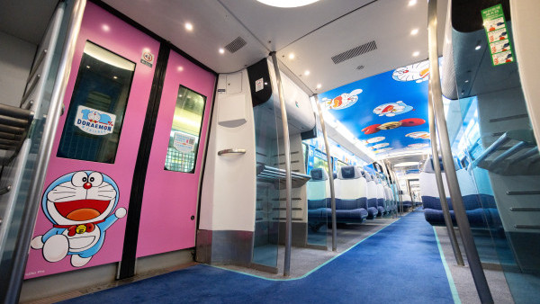 多啦A夢機場快綫主題列車！小童免費乘搭/的士轉乘半價優惠