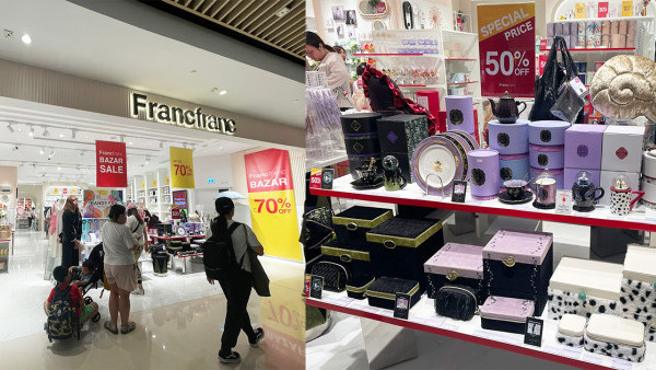 Francfranc元朗店大減價優惠3折起！最平$32入手餐具碗碟／迪士尼系列