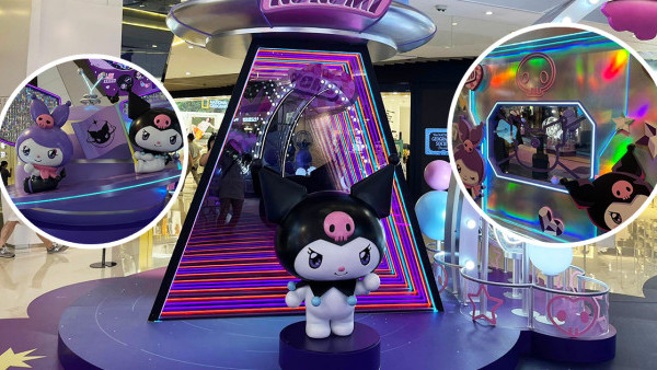 KUROMI飛船登陸元朗YOHO！20米長星空艦橋+9米高巨型飛船