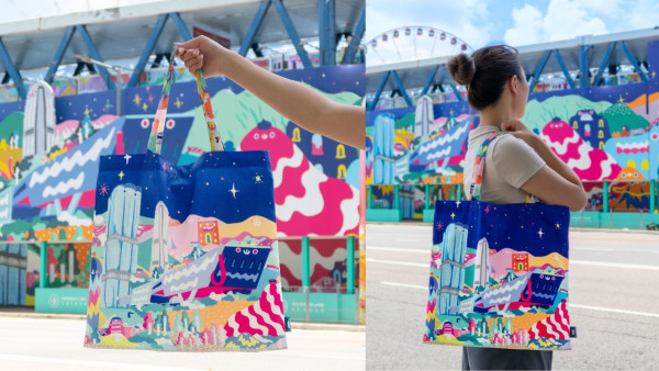 免費環保袋｜本地藝術家設計環保袋展本港地標建築 恒基旗下7大商場免費換領
