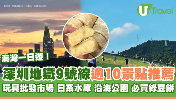 深圳地鐵9號線景點｜逾10美食打卡點推薦 筍崗玩具文具批發市場/日系映畫感梅林水庫