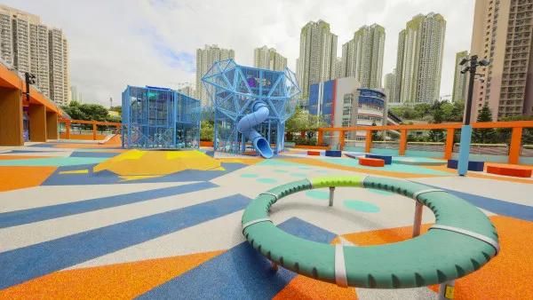 秀茂坪商場遊樂場「幾何動樂園」萬二呎！巨象滑梯2.5米高+烏龜跳彈床+鱷魚跳飛機