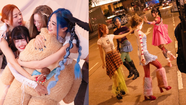 跳唱女團ALL IN中環拍MV捱34度高溫 化身美少女戰士半夜鬧巿尋寶
