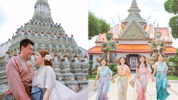 送機票！曼谷泰服體驗全攻略｜4間高質租借店＋打卡點推介