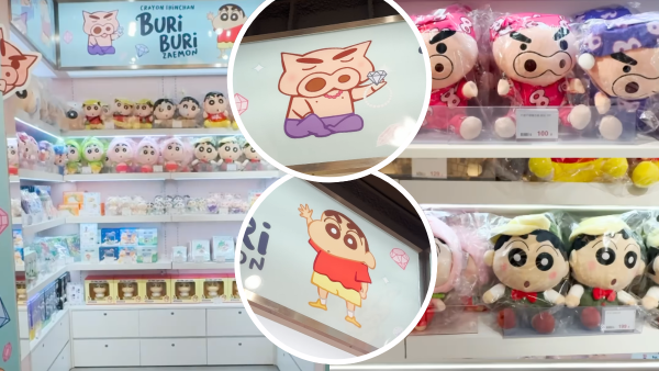 松本清旗艦店變身蠟筆小新主題！小新系列公仔 / 環保袋 / 行李牌