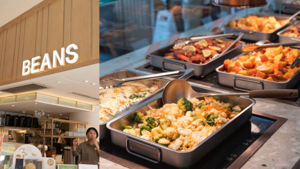 BEANS咖啡店進軍兩餸飯市場！8款餸菜+3大主食任選！首星期限時優惠$20盒！