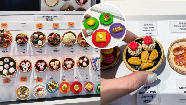 小紅書爆紅港式點心/傳統小食磁石貼！手工製 最平$25/個 一地點有售