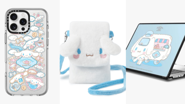 CASETiFY聯乘Cinnamoroll！經典卡通手機殼／AirPods殼／限定毛茸茸收納袋
