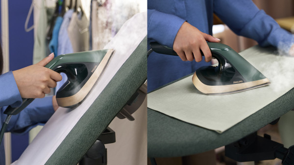 Philips全新3合1壓力式蒸氣熨燙登場！省位設計、多角度垂直+水平熨燙