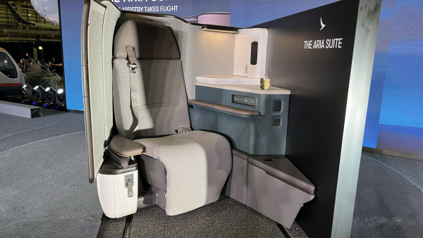 國泰全新爾雅商務艙Aria Suite  一文看清4大升級/全平艙座位/私人隔門