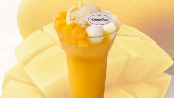 Häagen-Dazs芒果甜品系列優惠$49起！芒果丸子雪葩／芒果雪糕椰奶沙冰／芒果啫喱梳打