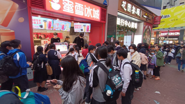 蜜雪冰城旺角相隔300米再開分店！一年間極速擴張全港第9間分店