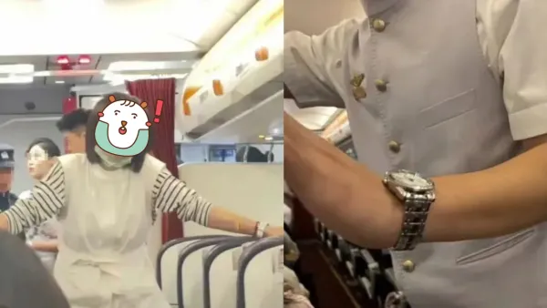 大媽拒絕做1事大鬧飛機！自稱大學教師大嗌「我有背景」！更毆打空少下場慘了