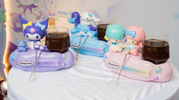 Häagen-Dazs全新Sanrio造型雪糕火鍋！Kuromi／Cinnamoroll／Little Twin Stars！打卡皇室堡限定主題店