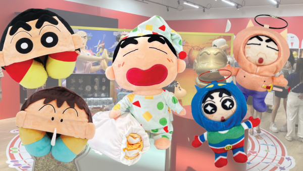 蠟筆小新大電影限定店第2彈！粒粒公仔痛袋/換臉公仔/旅行頸枕低至$30